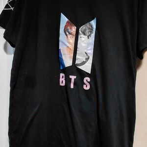 Black BTS Graphic T-Shirt
